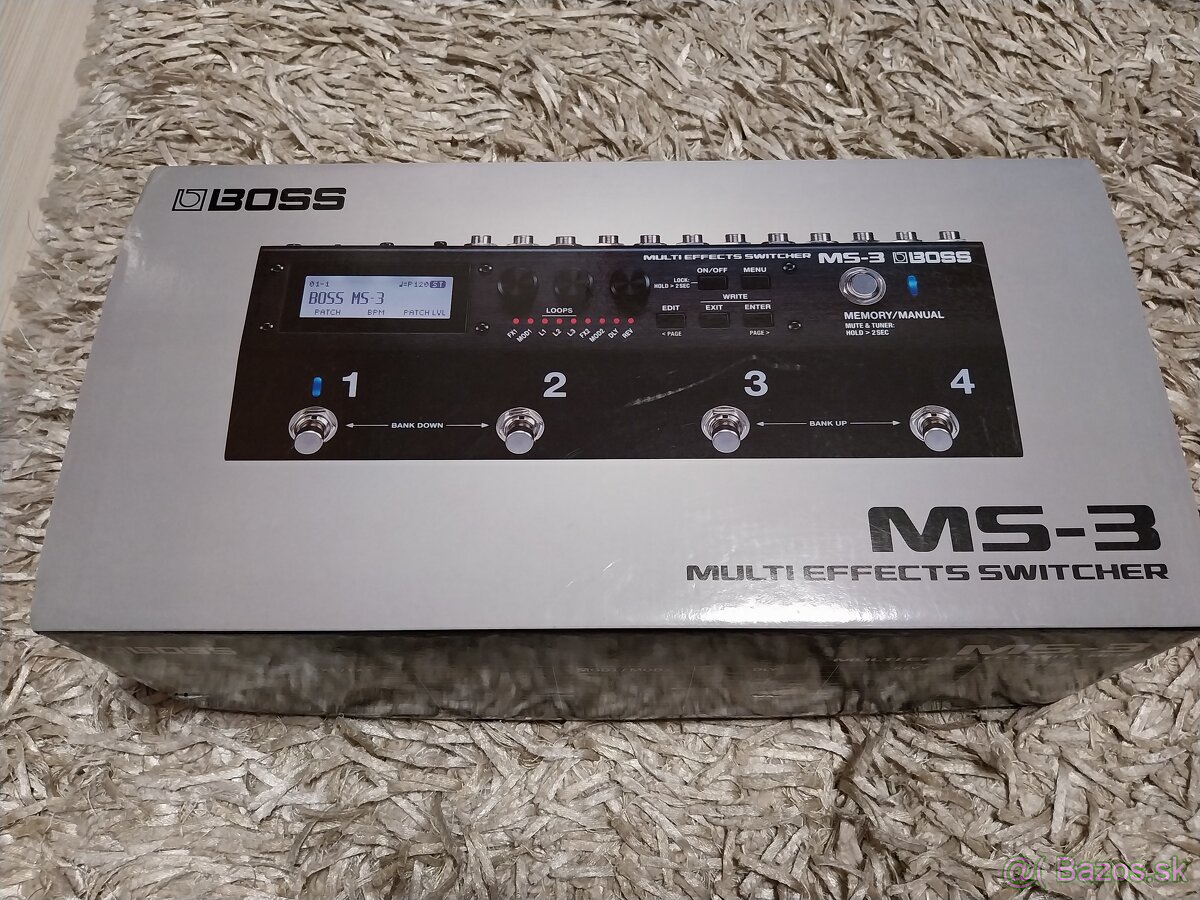 Boss MS-3 multiefekt switcher