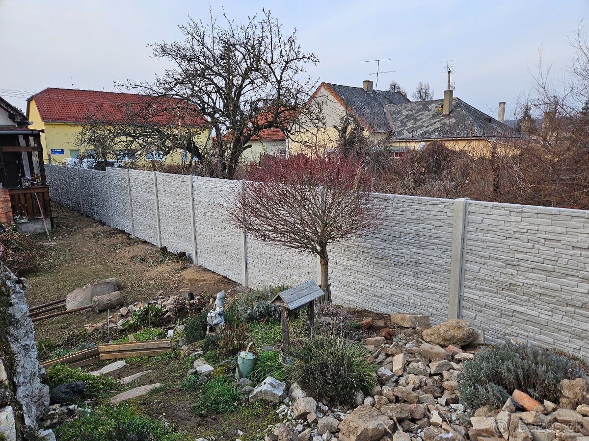 Betónové ploty termíny 2025- Levice,Šahy, Želiezovce