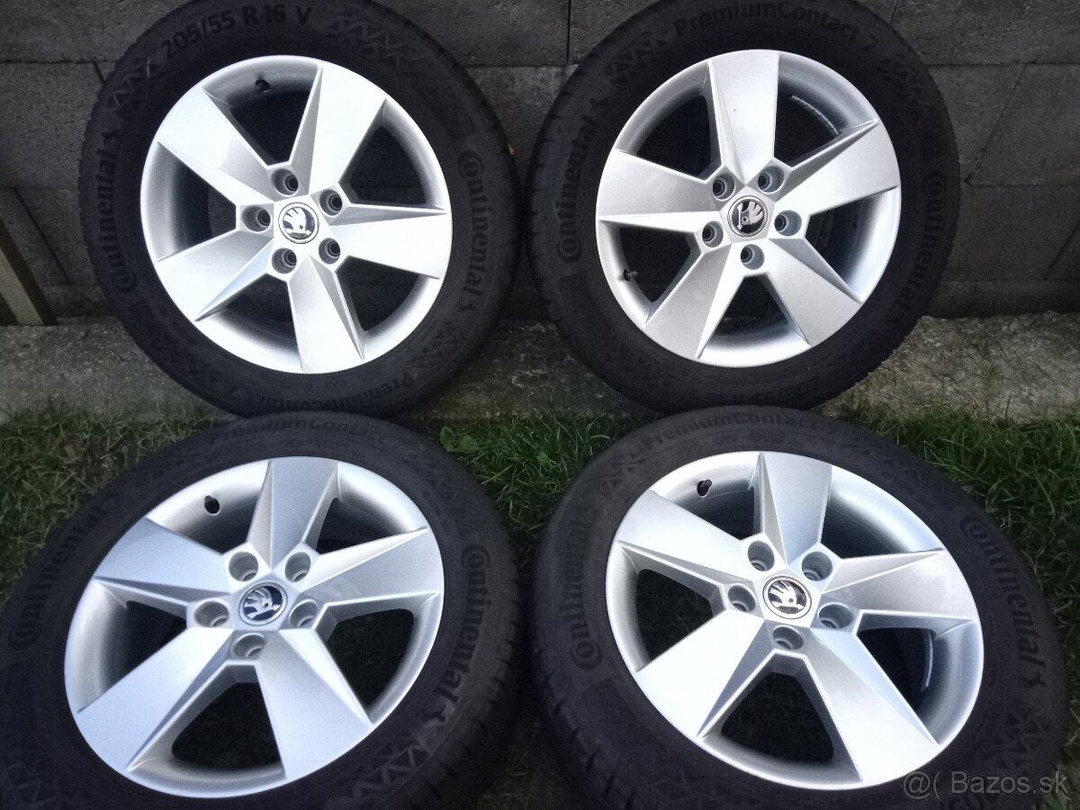 ŠKODA Octavia 3 aj 2...16"5x112 ET 46 205/55 R16