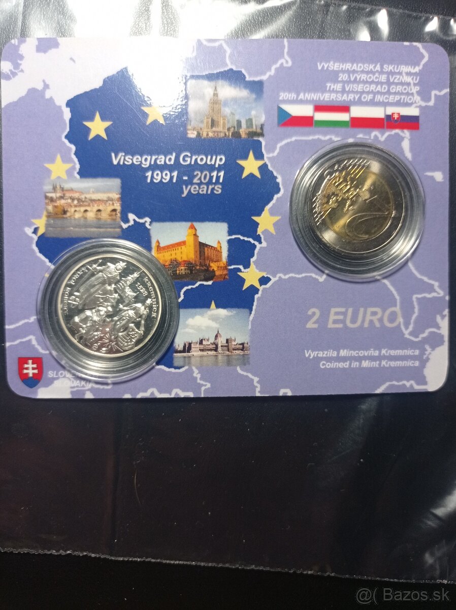 2e coincard 2011 V4 strieborný žetón