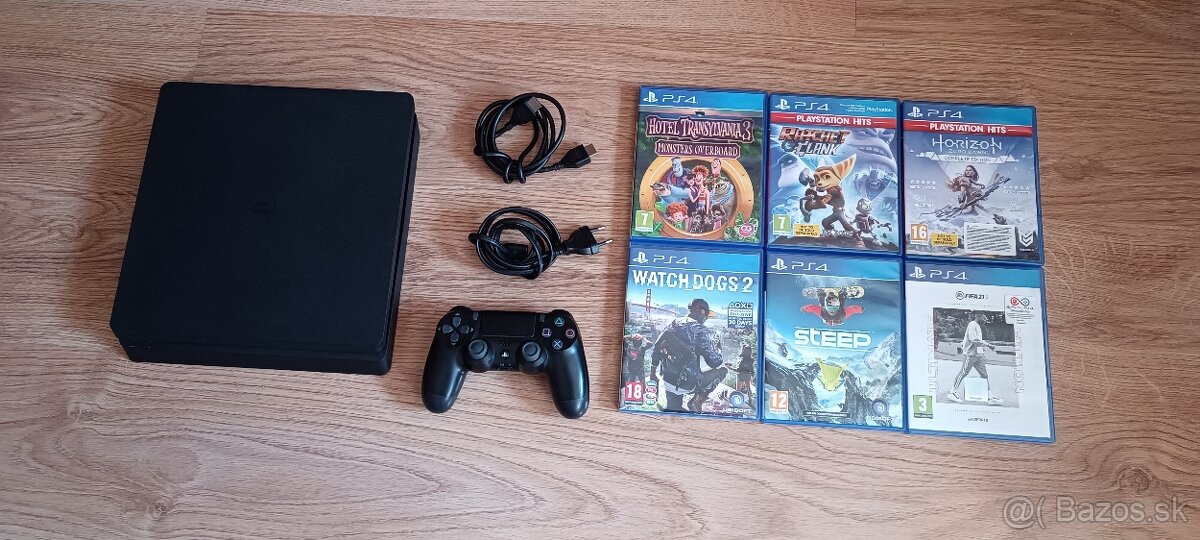 Playstation4 slim s hrami