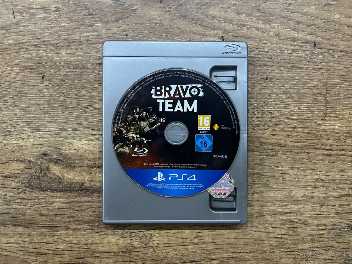 Hra Bravo Team na PS4