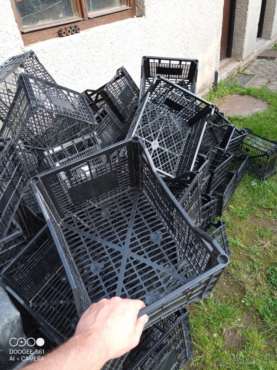Plastové bedničky prepravky