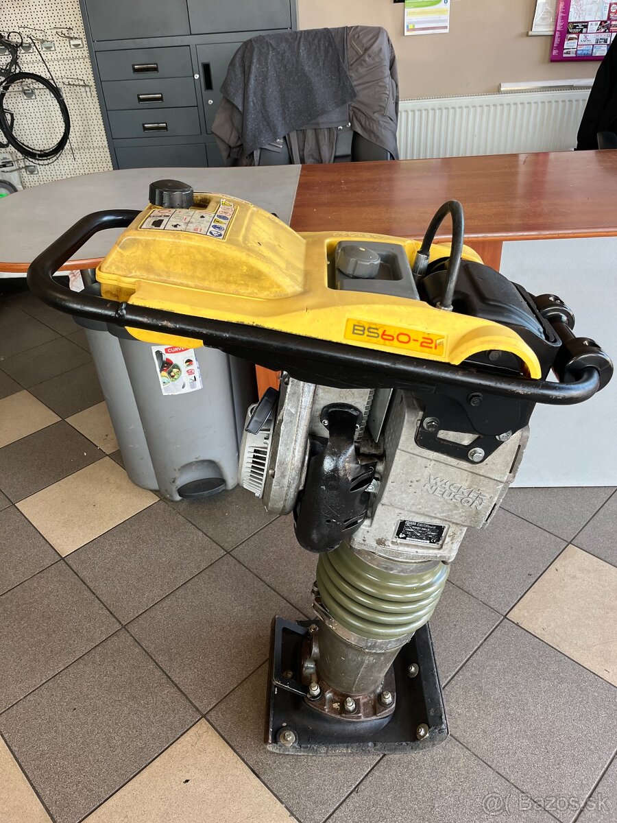 Vibracna zaba, noha, skokan WACKER NEUSON BS60-2, zaruka