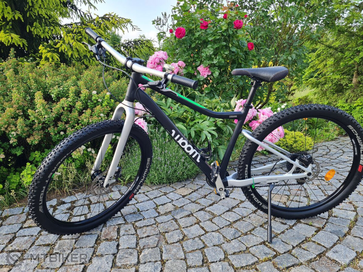 Woom 6 OFF Black 26" detský bicykel