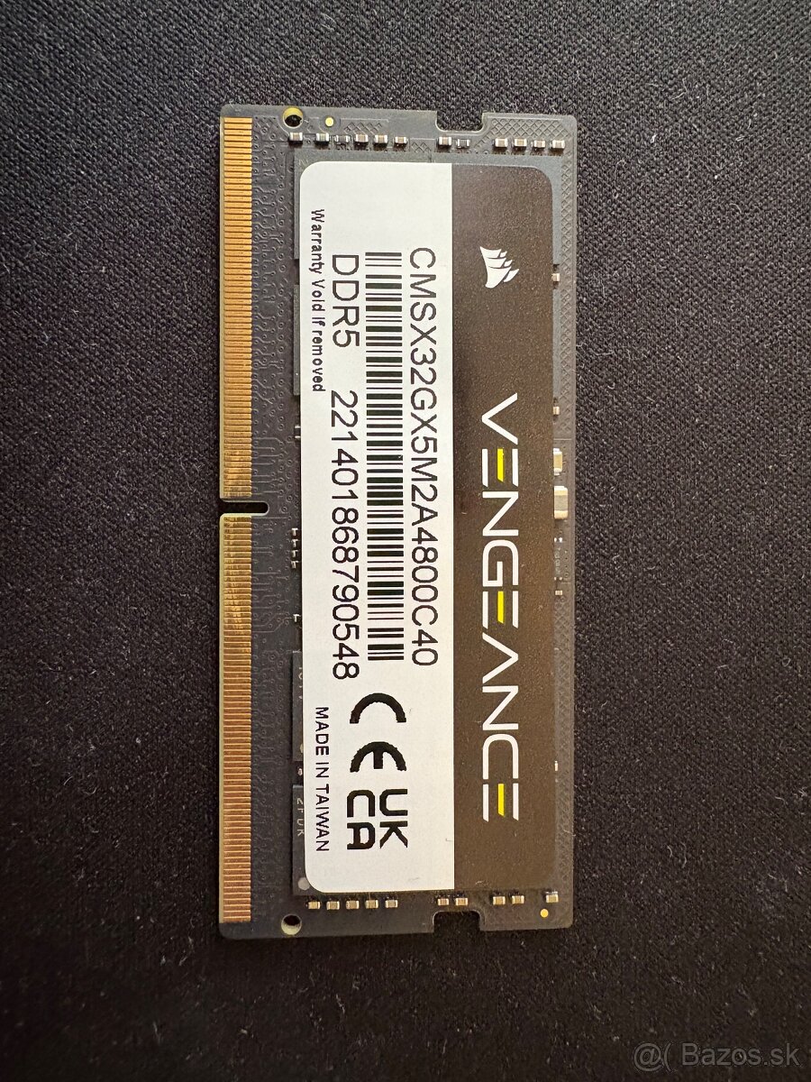 Corsair Vengeance 16 GB DDR5 4800MT/s