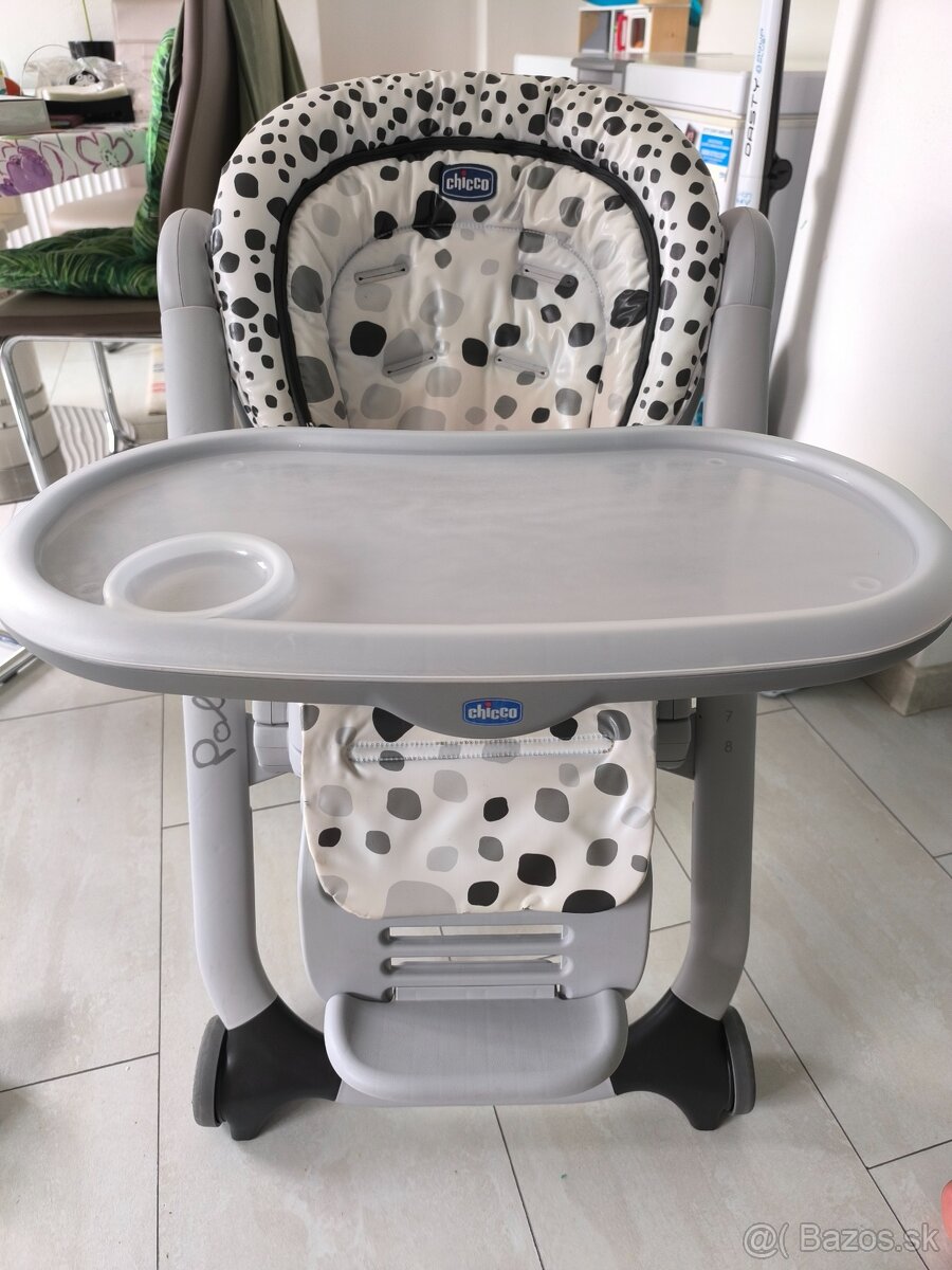Jedálenská stolička Polly progres 5 Chicco
