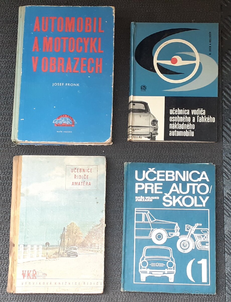 Predám staré auto-moto knihy