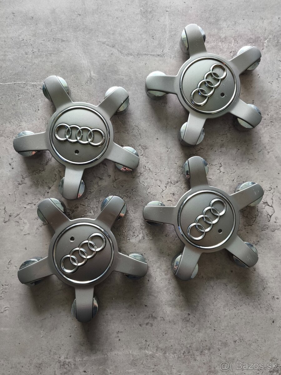 Stredové krytky Audi originál