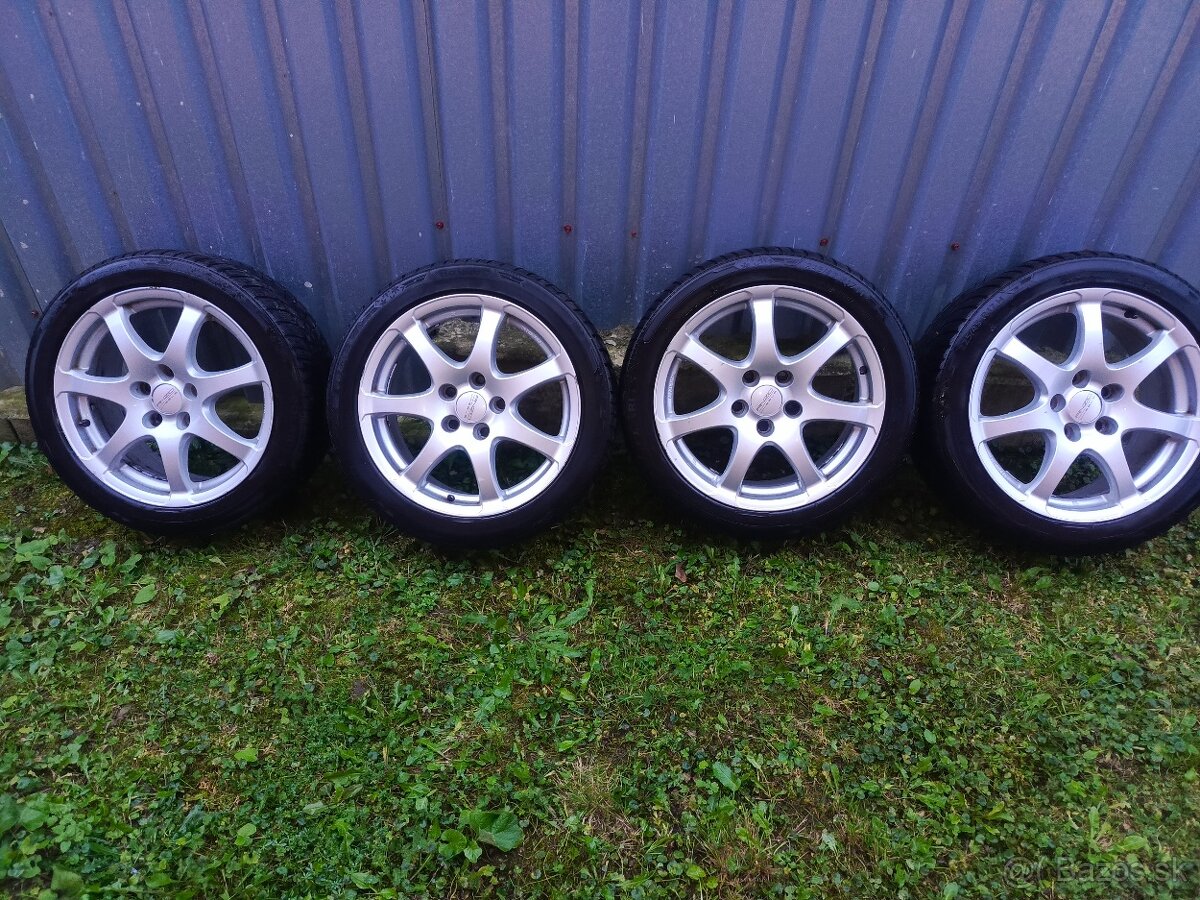 Disky ANZIO Wheels R17, 5x120 (BMW) + gumy