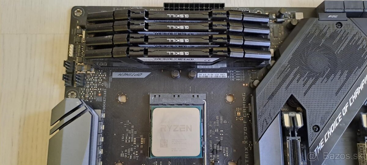 Predám: CPU, Doska, Pamäť