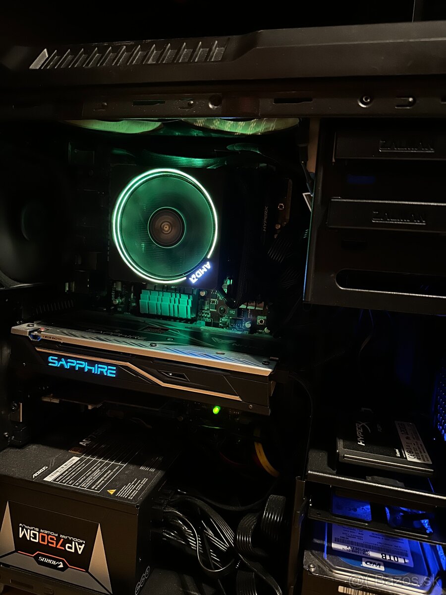 💻 Herný počítač + 25" AOC monitor – pripravený na používani