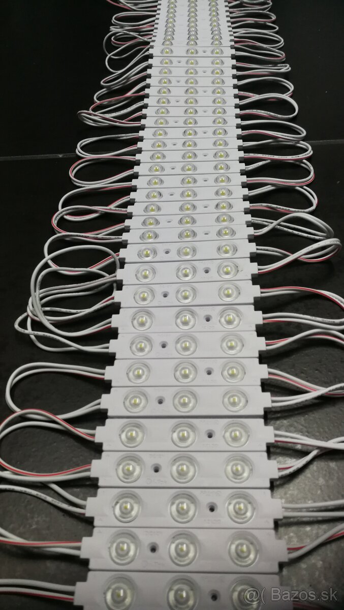 LED modul 12V studená biela 0.96W. NOVÉ, 37eur za 125ks