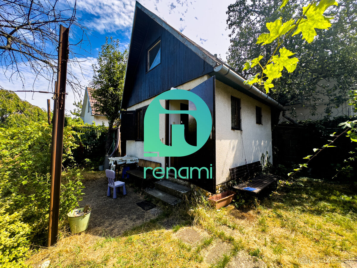 Exkluzívne - Chata so záhradou s dobrou dostupnosťou