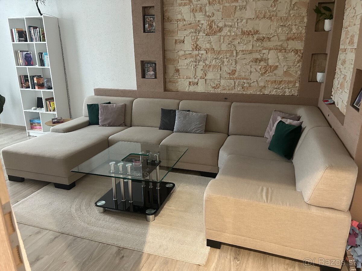 Sedacia súprava v tvare U