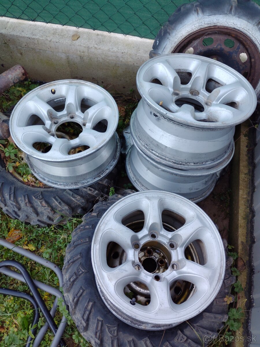 predam alu disky pajero patrol 6x139,7 R15
