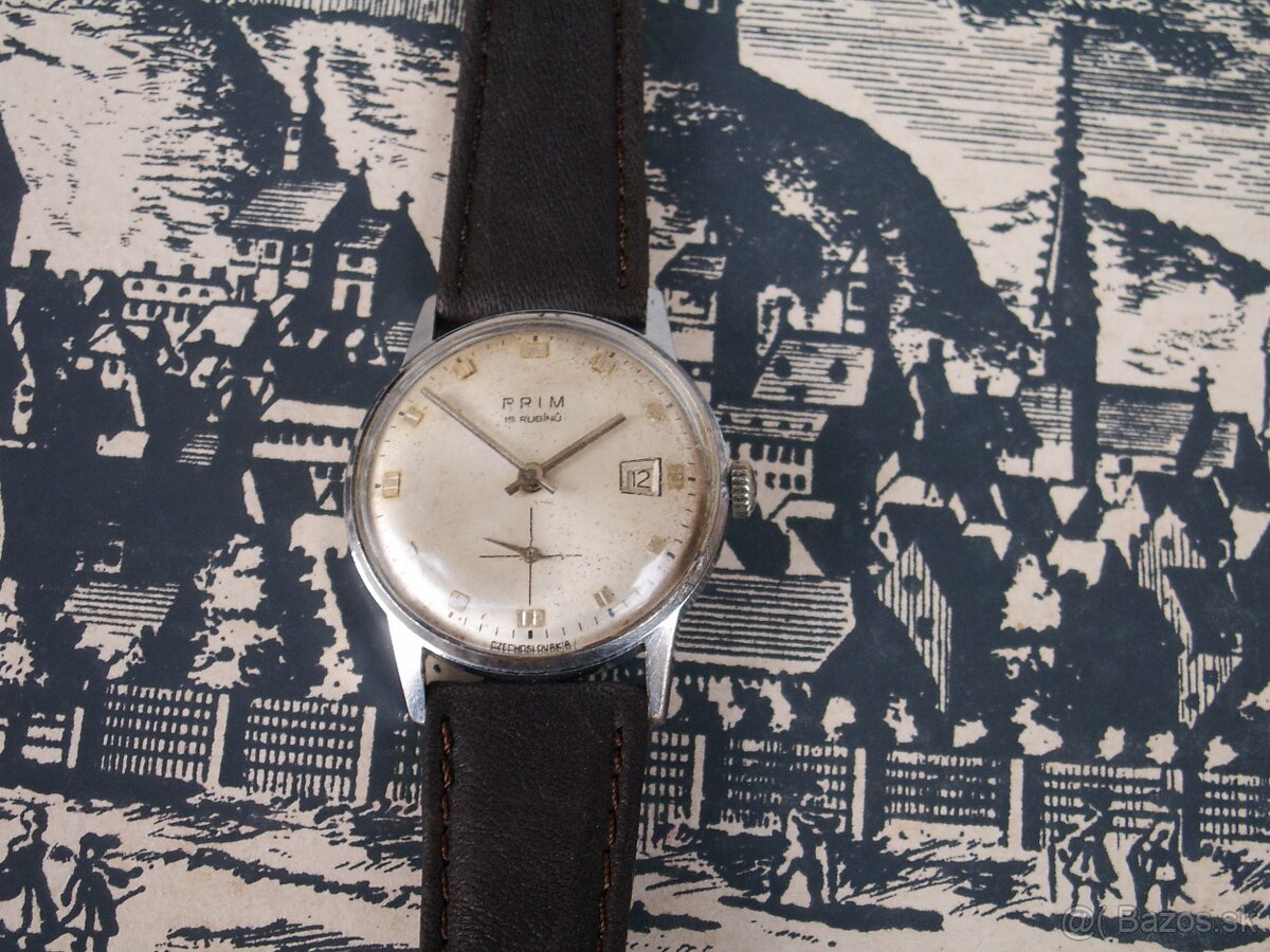 Hodinky Prim cca 60-ročné.