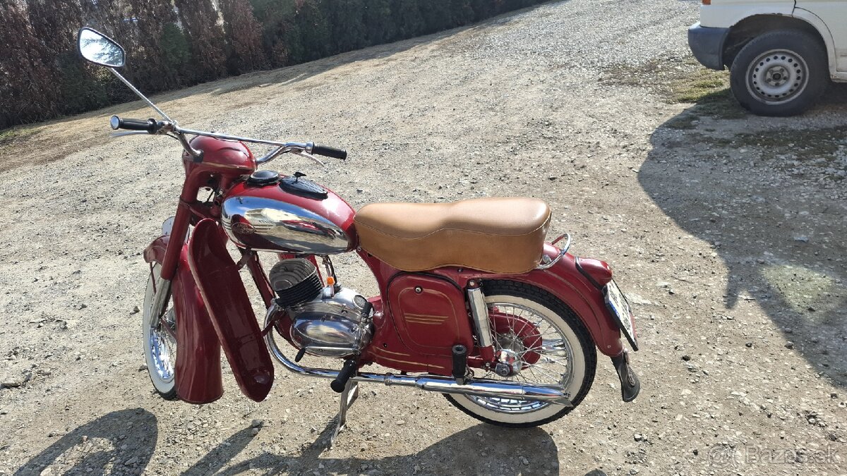 Jawa CZ 150 typ 352, 1954 polbubon