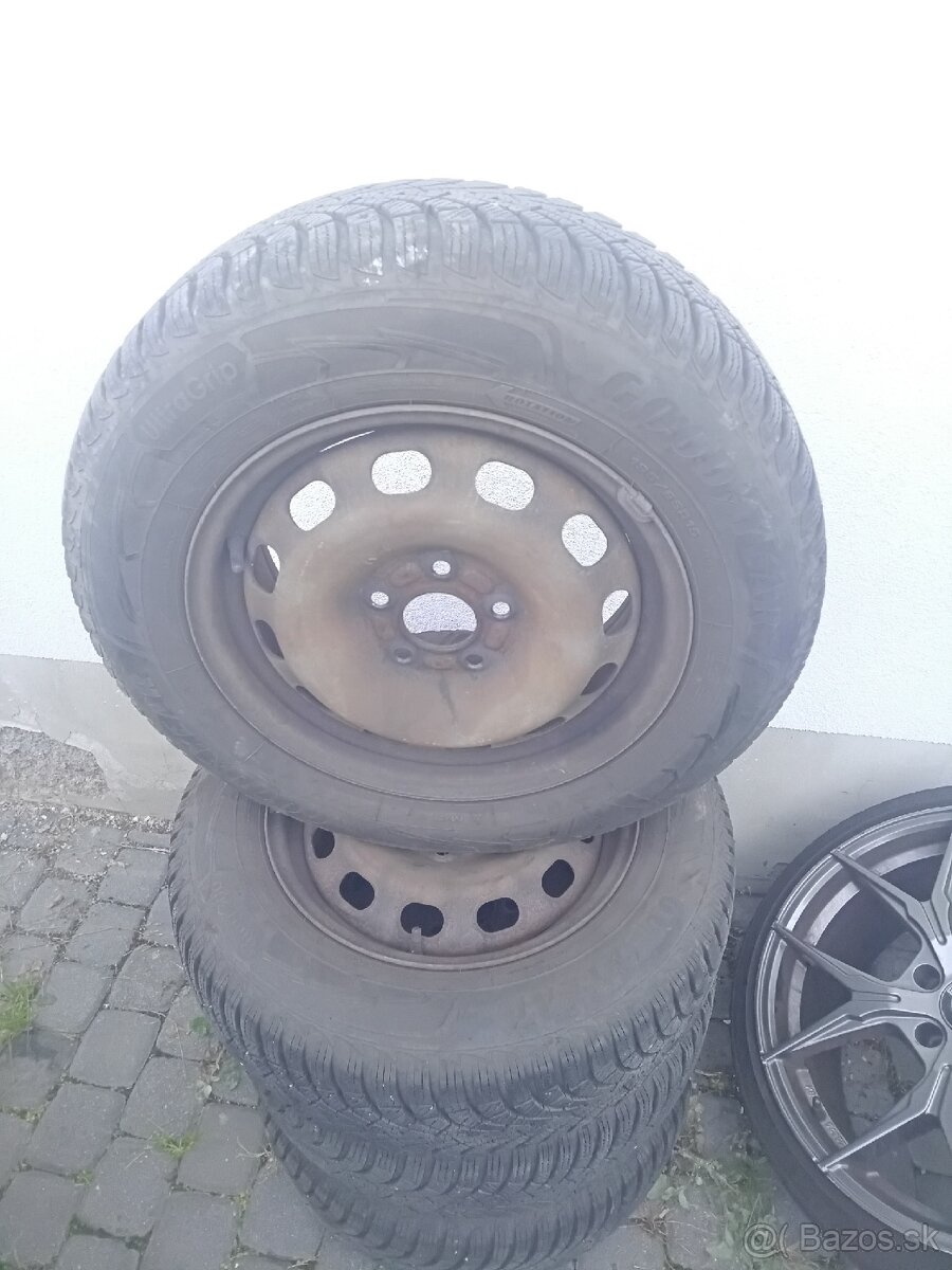 Disky 5x108 a zimne pneu 195/65 R15