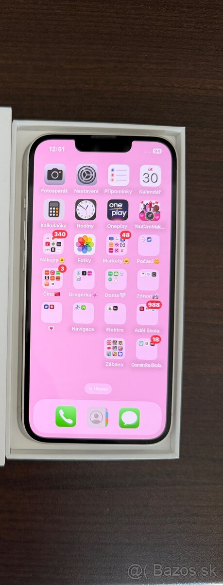 IPhone 14 128GB white bílý
