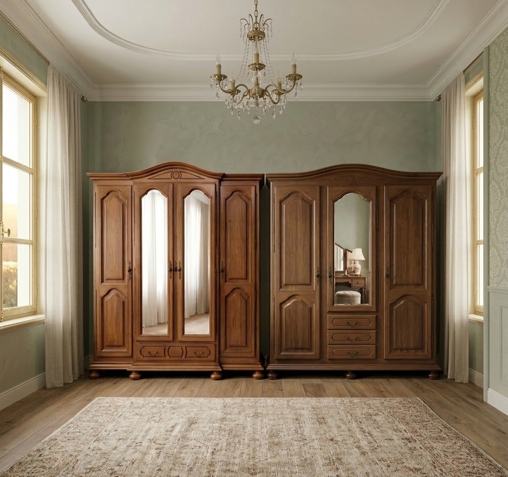 Rustikálny nábytok do spálne