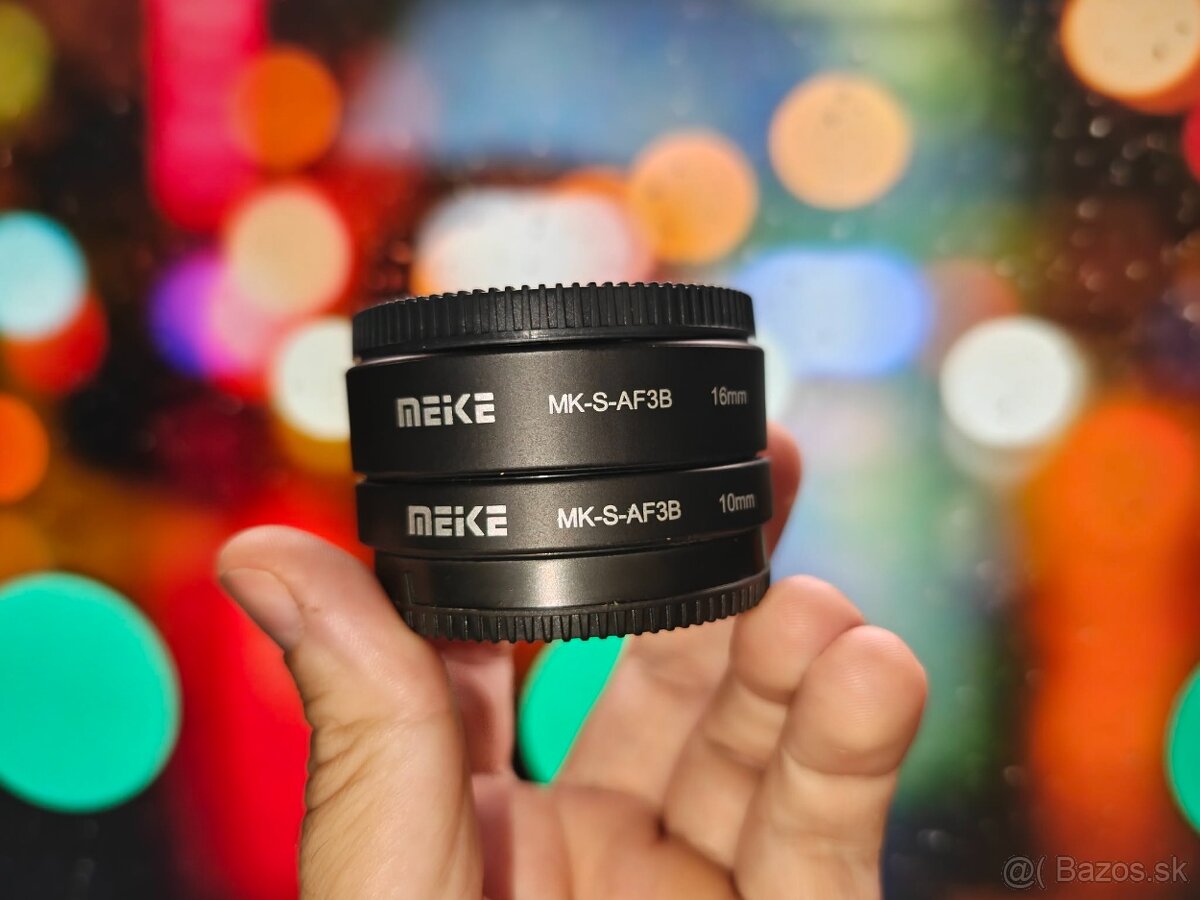 Makrokruzky MEKE - Sony FE mount