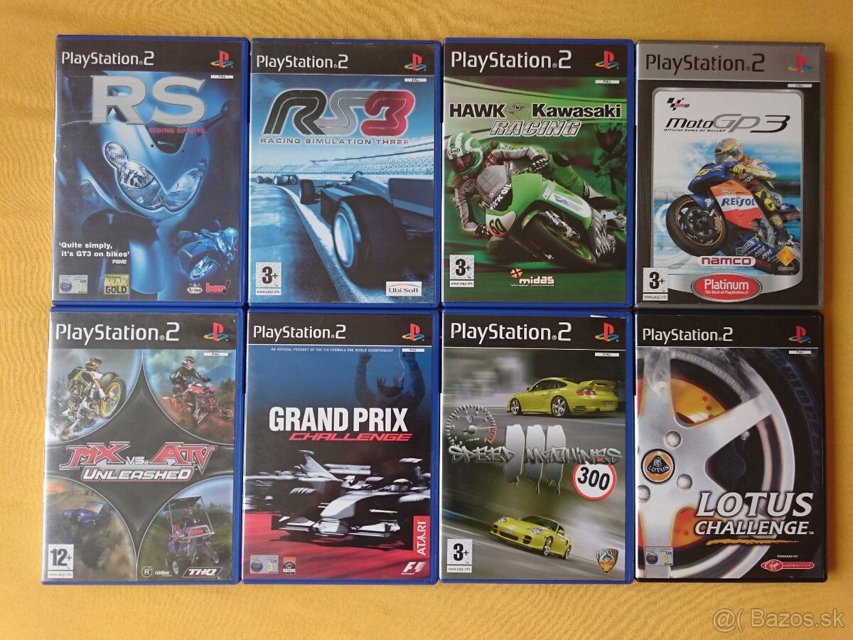 Hra na PS2 - MotoGP3, GRAND PRIX, RS