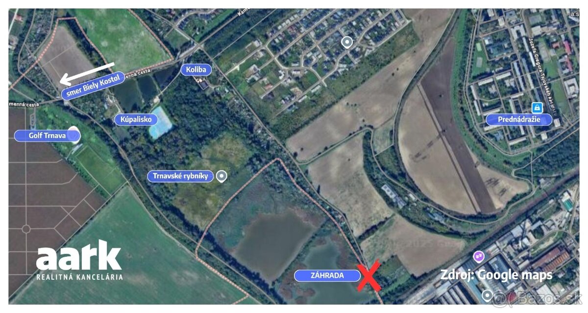 REZERVOVANÁ - AARK: Záhrada - 317 m², Kamenný mlyn, Trnava