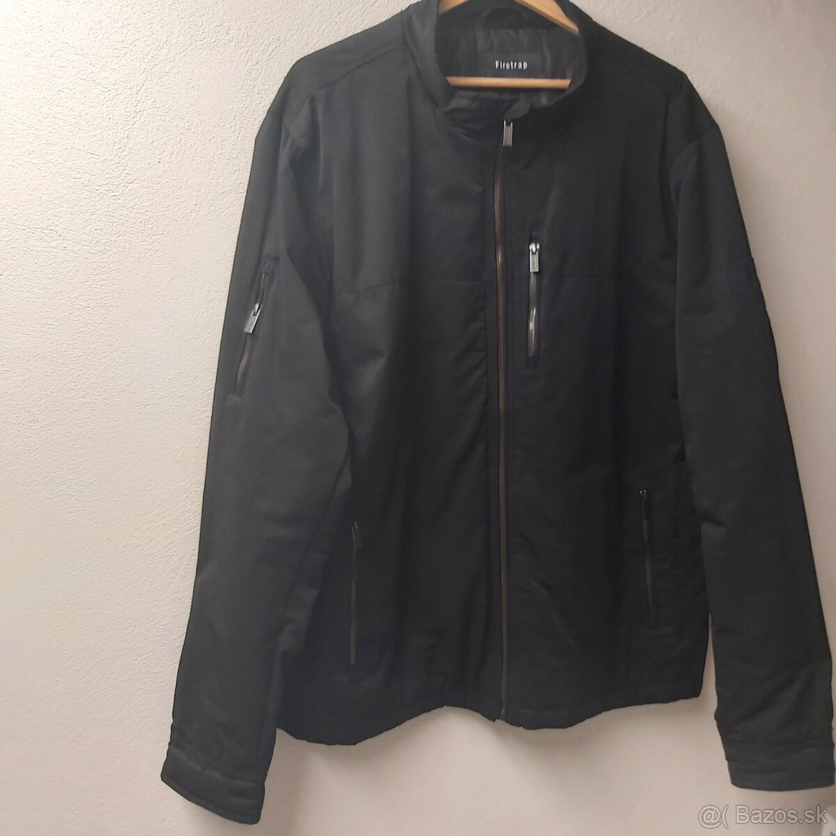 Bunda čierna zn. Firetrap XXL podšitá prechodná