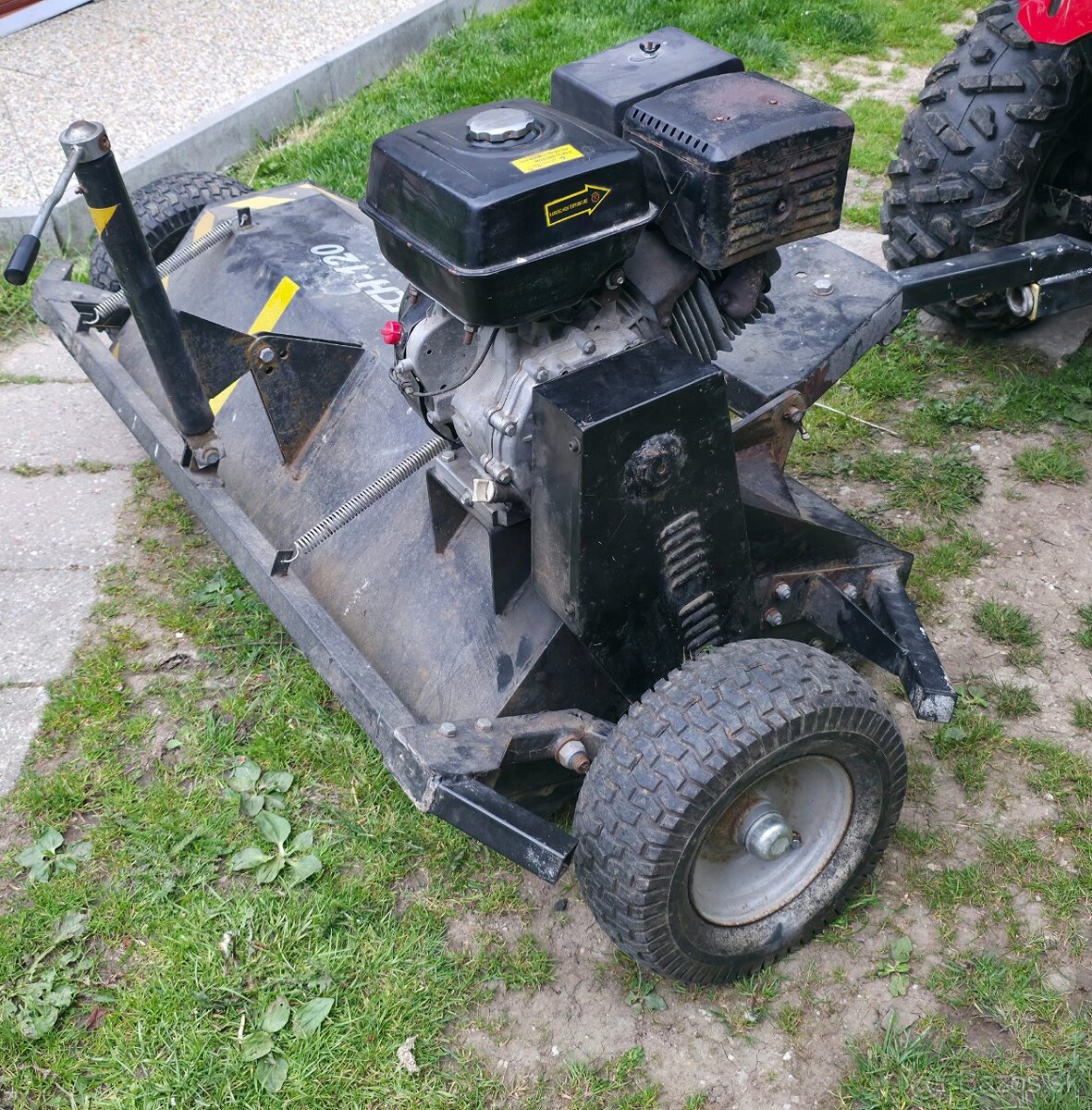 Kladivkový mulčovač za ATV