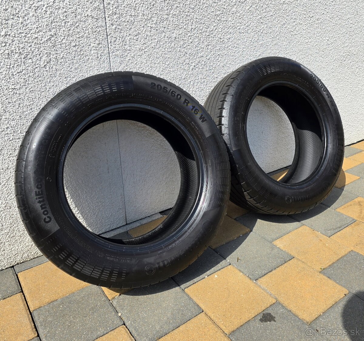2x letná 205/60 R16 W Continental ContiEcoContact 5 DOT2419