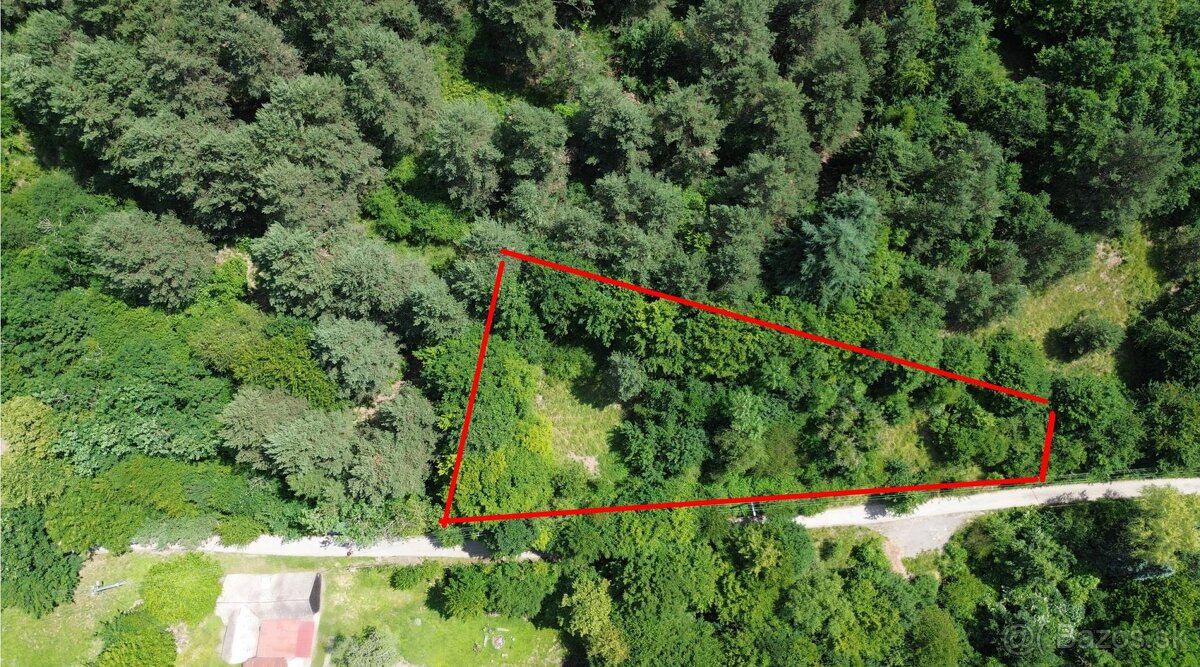 Predáme stavebný pozemok v Žarnovickej Hute - Žarnovica