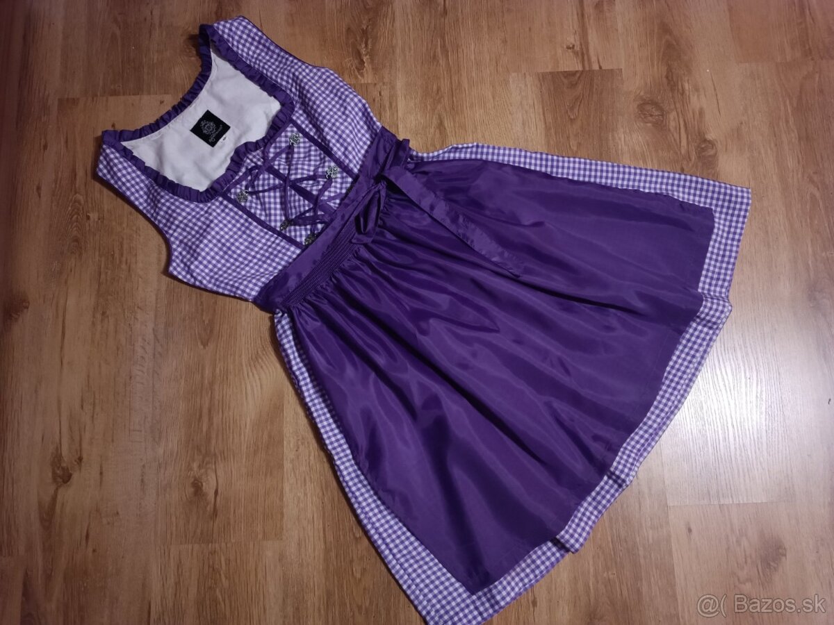 Bavorský kroj Dirndl v.40 Almenrausch