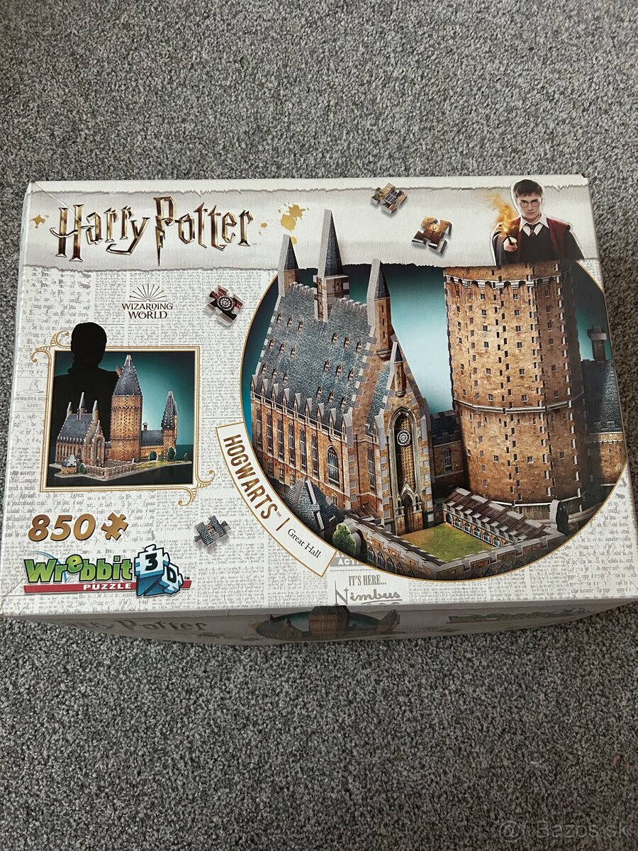 Predám Harry Potter 3D puzzle