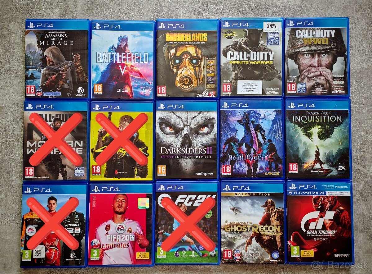 Hry na Playstation 4 (PS4) / Playstation 5 (PS5) - Rožňava