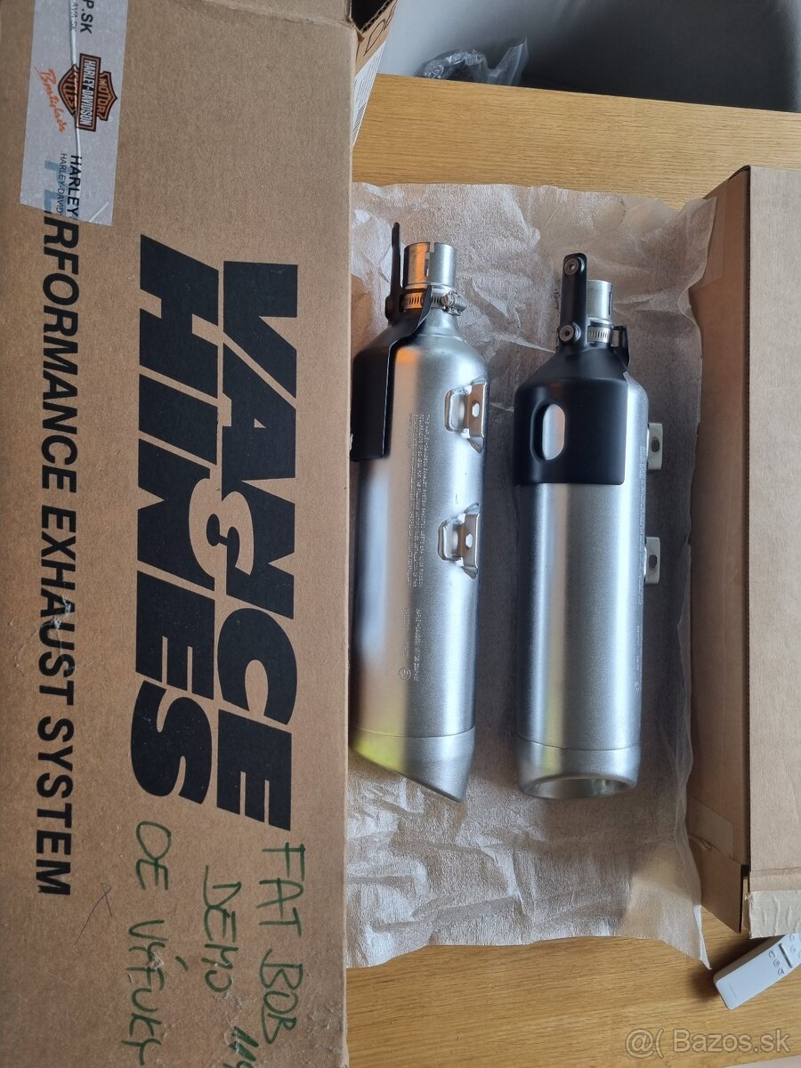 Originálne výfuky Harley-Davidson Fat Bob