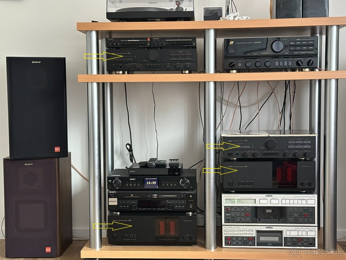 Sansui 2101, 2x sansui C-2101 a 2x Sansui B-2101