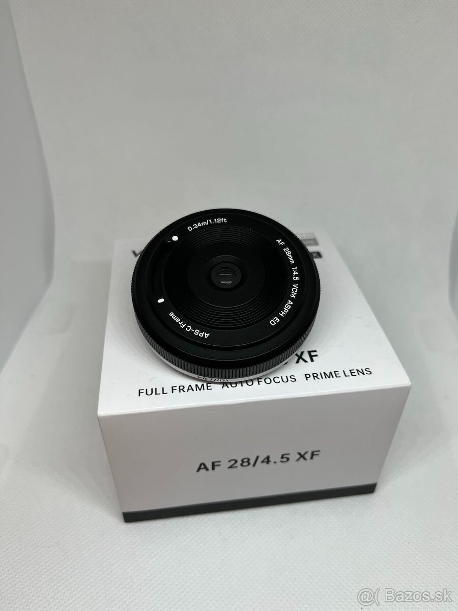 Viltrox 28mm f4.5 Pancake Lens Fuji XF