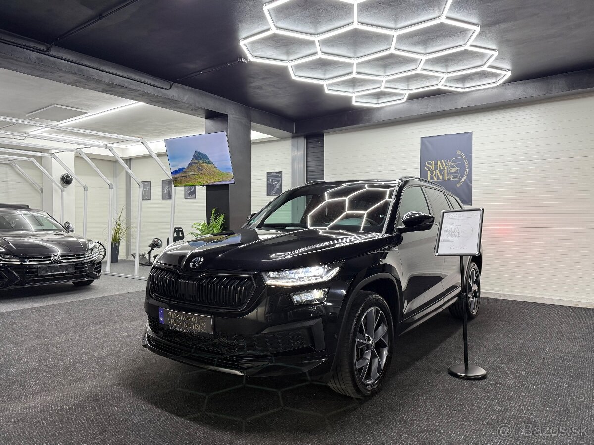 Škoda Kodiaq 4x4 SPORTLINE 2022 2.0tdi 147kw DSG 1majiteľ