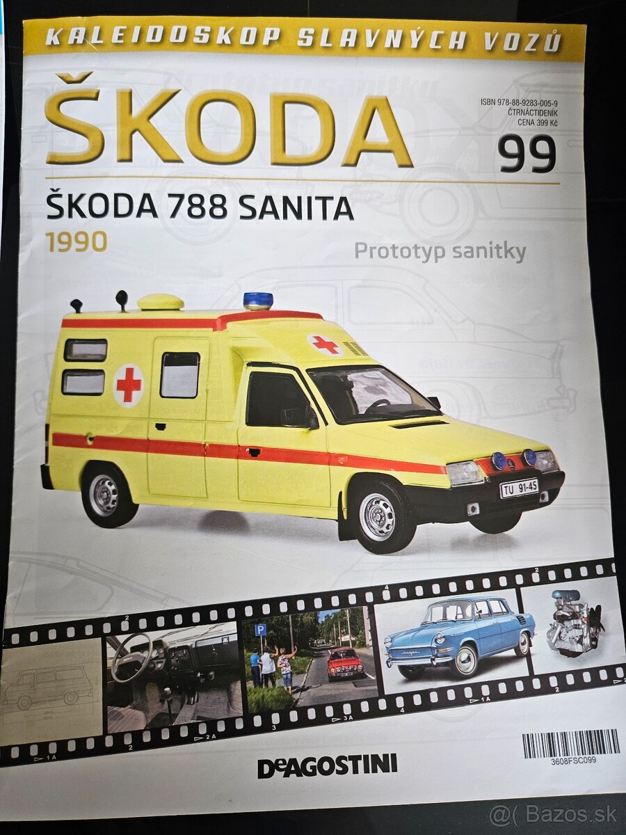 Kaleidoskop vozu Skoda c.99