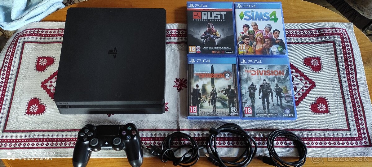 Ps4 slim 500gb+hry (predam/vymenim)
