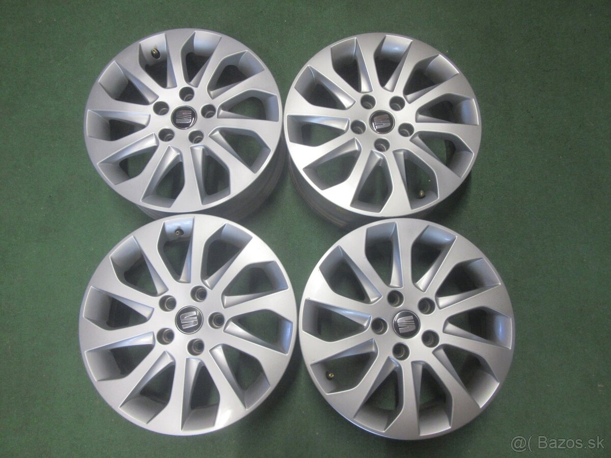 R16 hliníkové disky SEAT LEON ALTEA rozteč 5x112 ET46