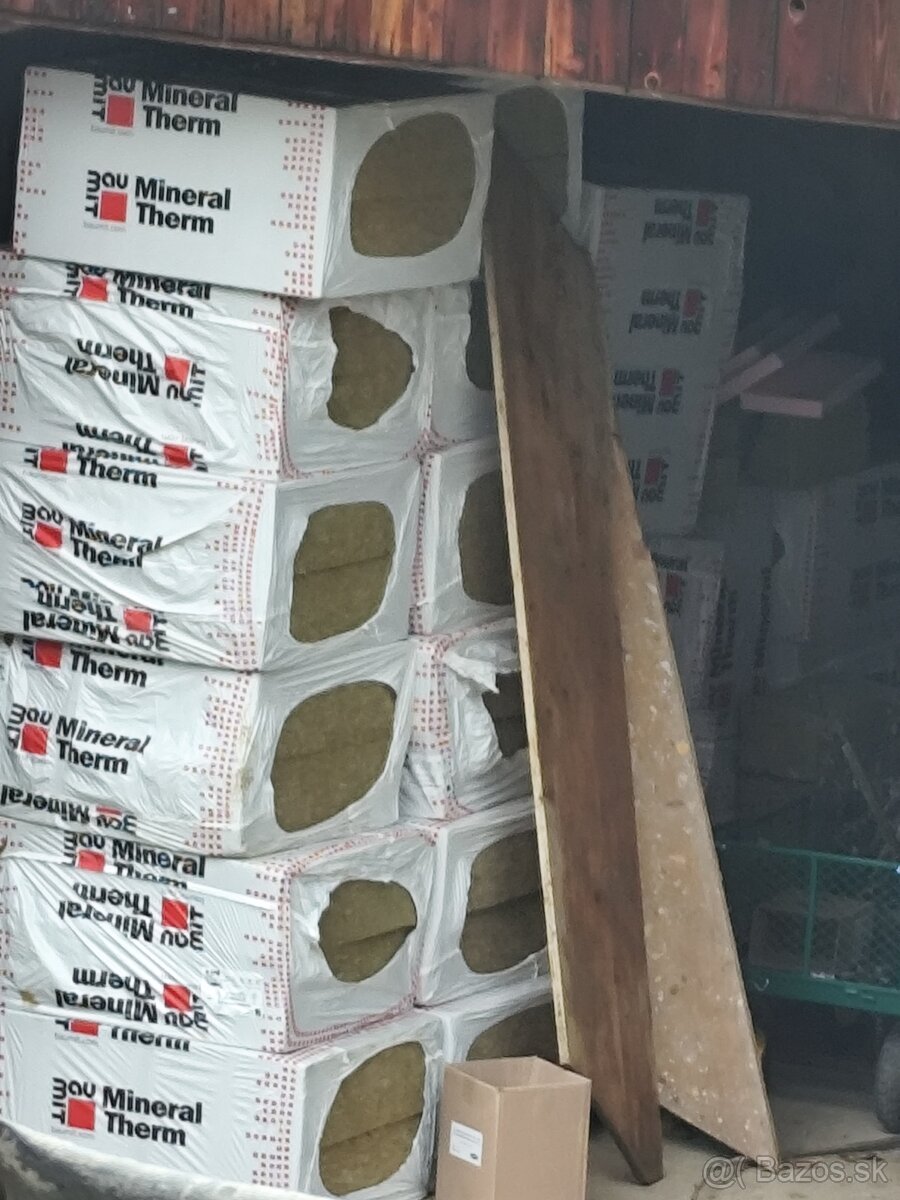 Minerálna vata, prebytok zo zatepľovania - nová