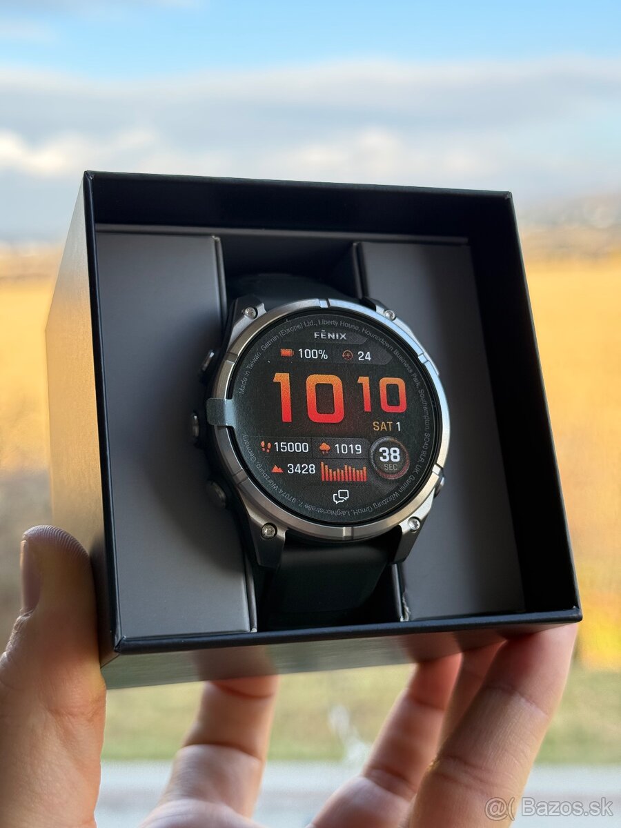 NOVÉ Garmin Fenix 8 Pro 47mm I Titanium Graphite