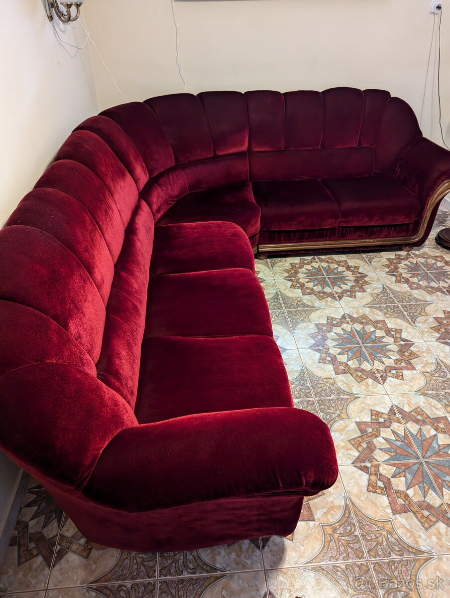 Rohová sedacia súprava