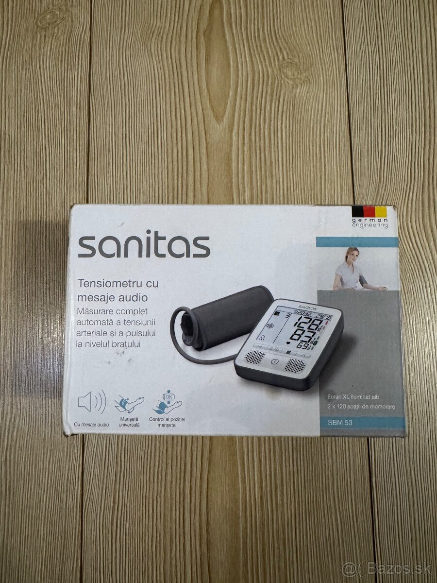 Predám tlakomer SANITAS SBM 53