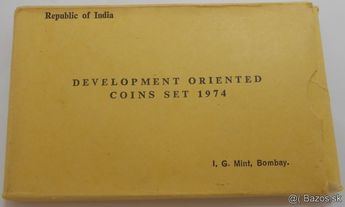 India Sada mincí 1974