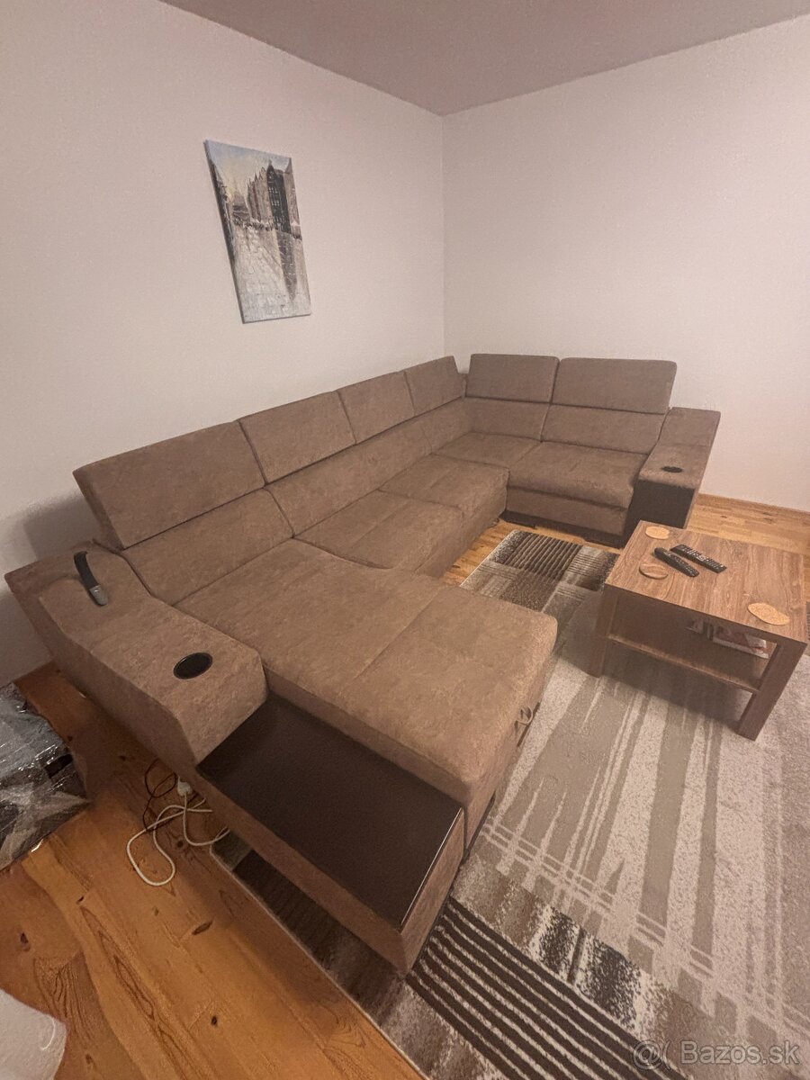 Sedačka v tvare U ALICANTO IV MINI