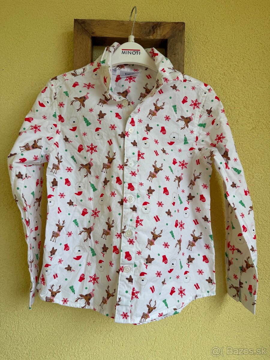 Vianočná košeľa 128/134
