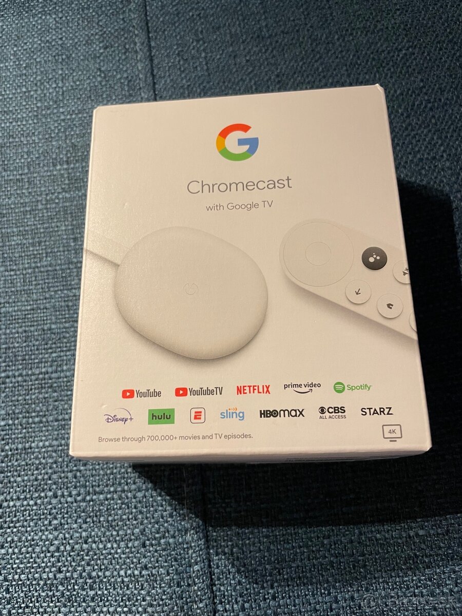 Google chromecast tv 4k